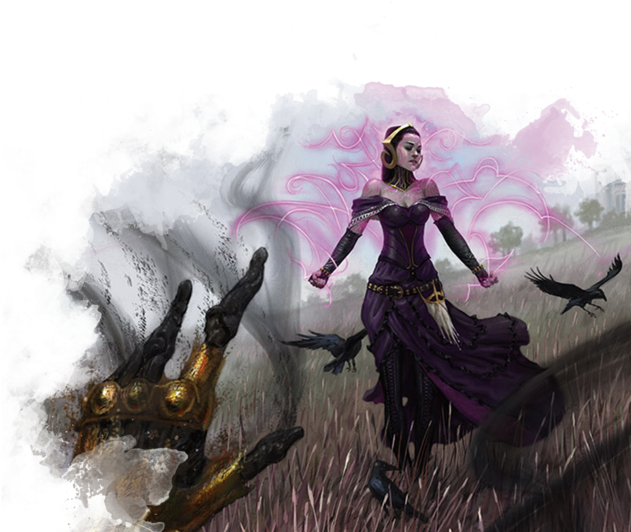 Credits - - Art Of Magic The Gathering Dominaria (724x1024), Png Download