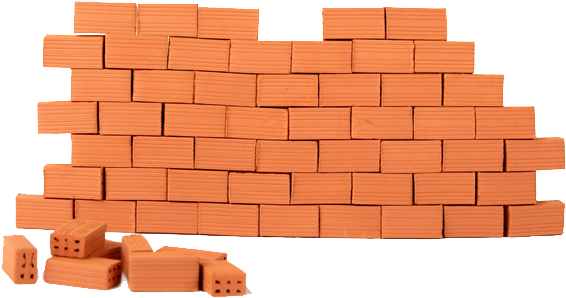 Brick Wall Png (652x308), Png Download