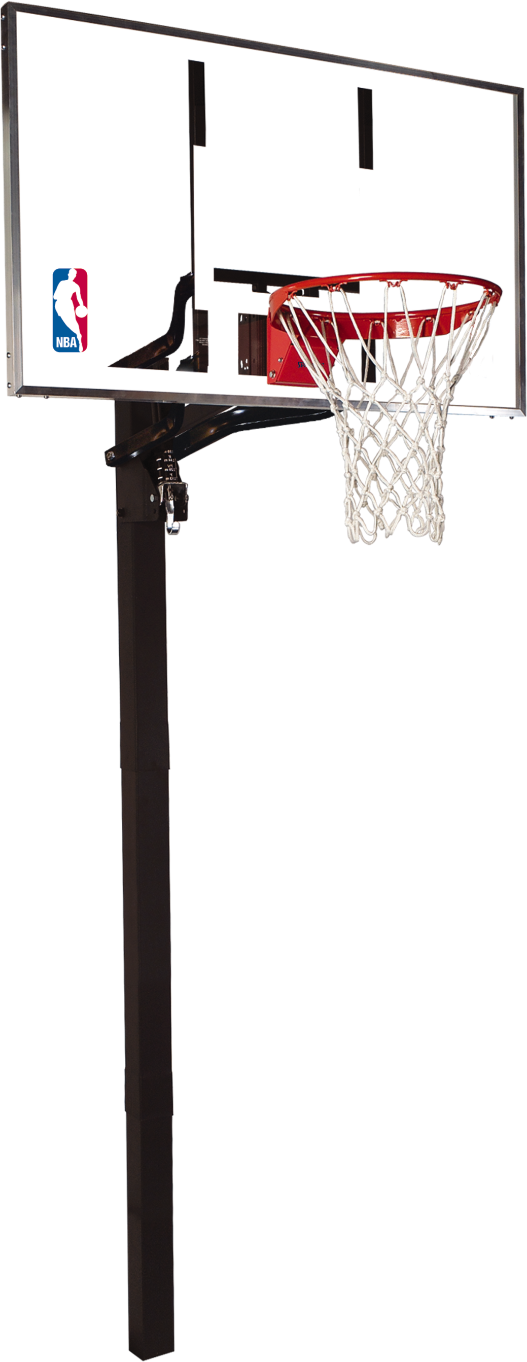 Spalding 54" Glass Inground Basketball Hoop 60 Inch Spalding