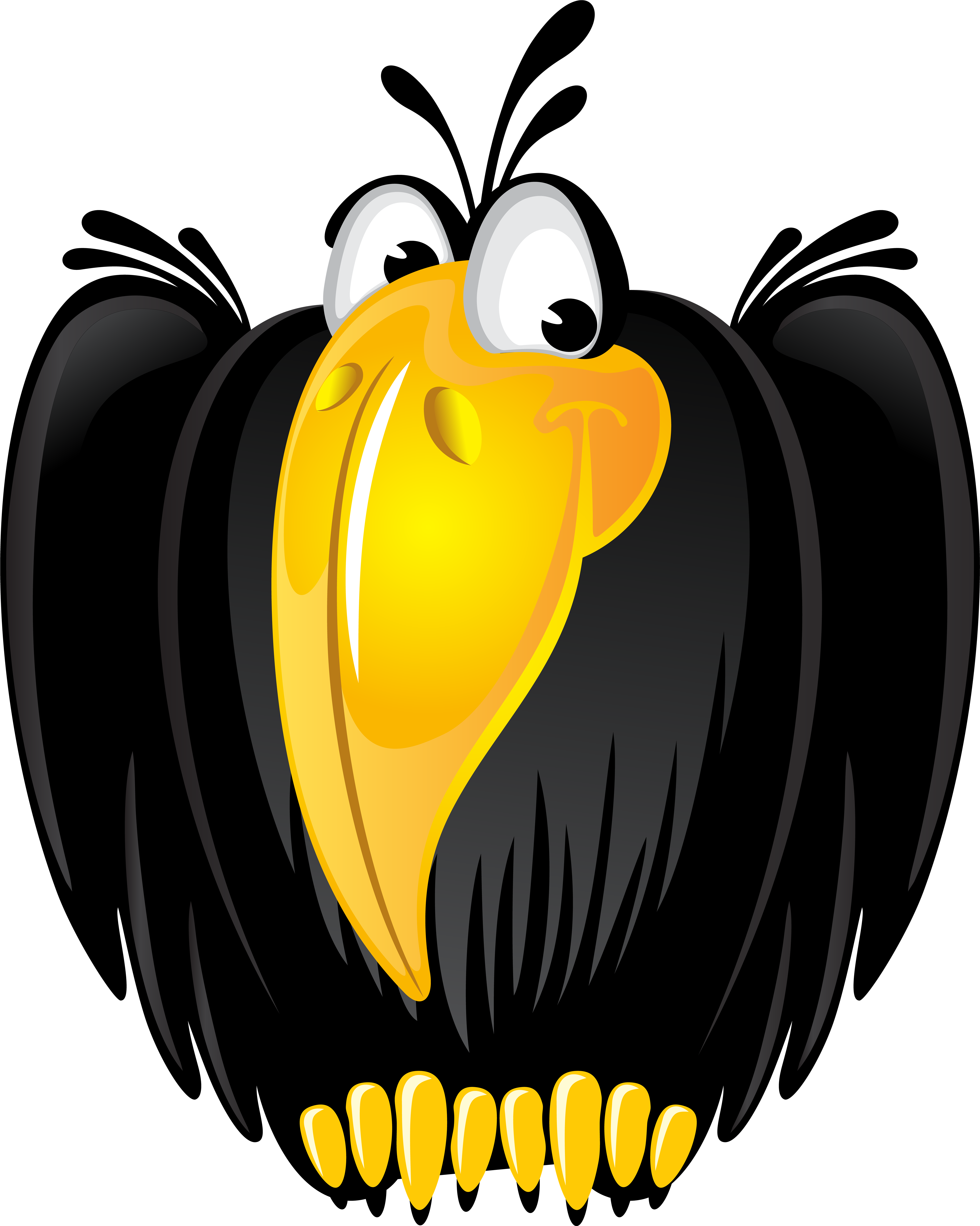 Crow Png (6392x8000), Png Download
