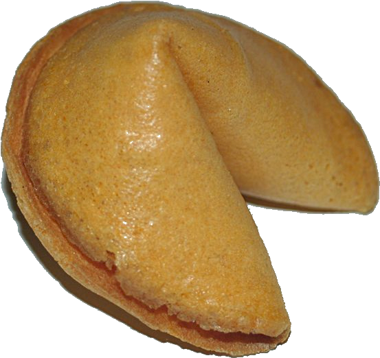 Fortune Cookie (568x537), Png Download