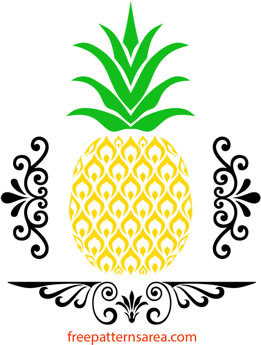 Free Svg And Vector Images Pinterest Cricut - Aloha Pineapple Svg (700x700), Png Download