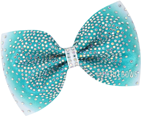 Jennifer Ombre Tailless Bow - Watercolor Painting (480x480), Png Download