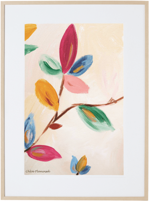 Floral Fantasy I - Picture Frame (550x550), Png Download