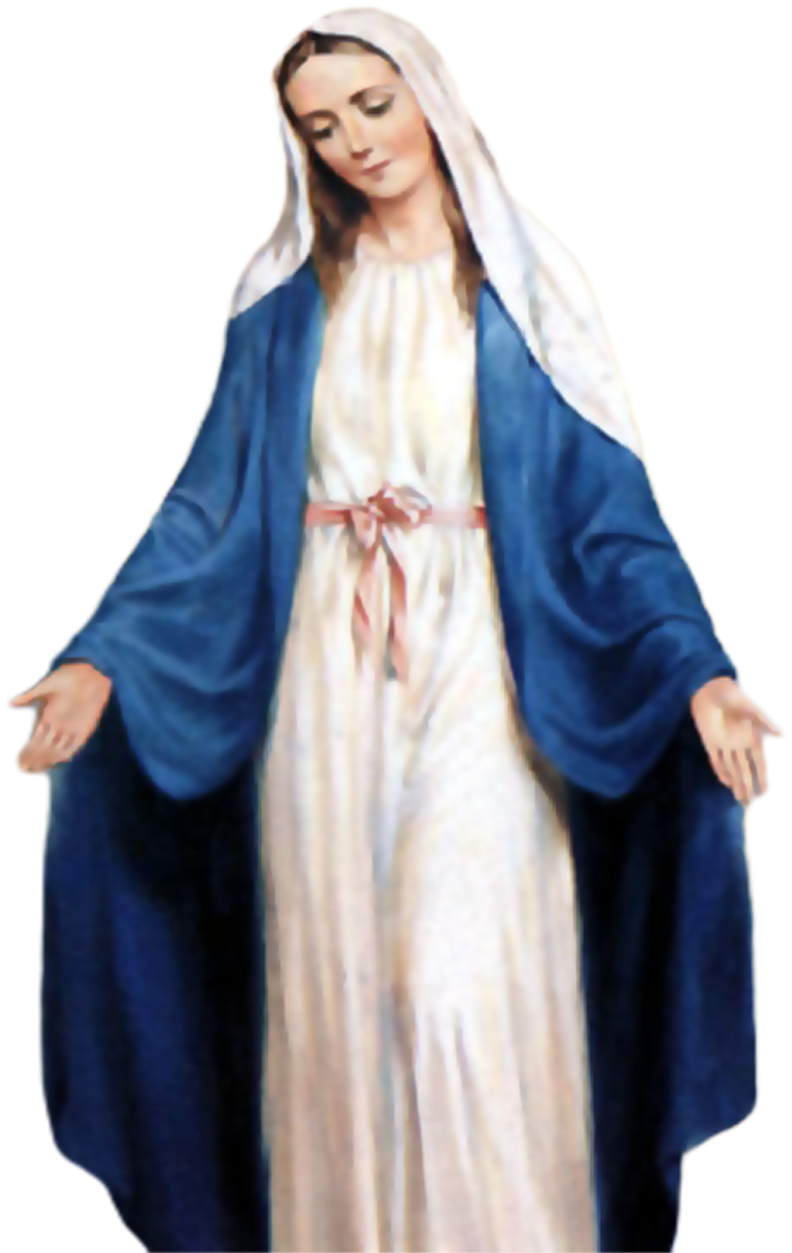 Mary Free Png Image - Virgin Mary Transparent (1181x1492), Png Download