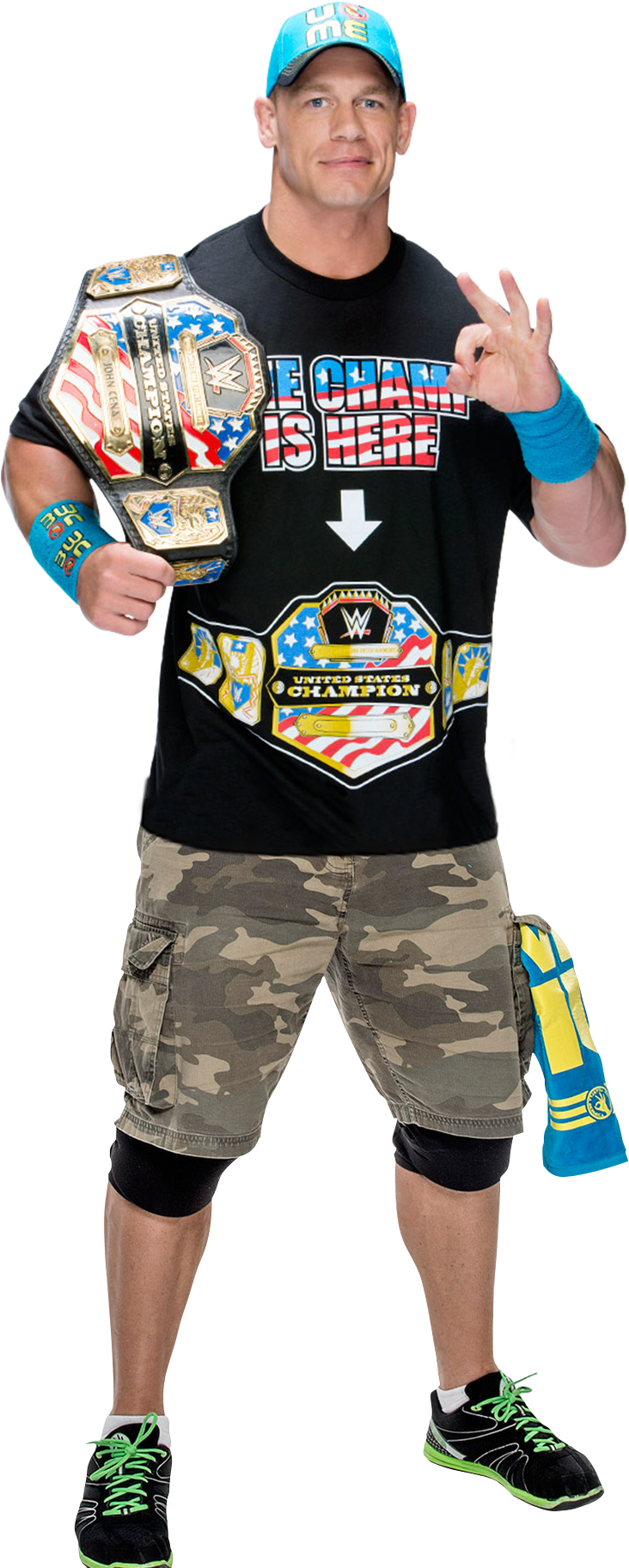 John Cena Us2 (770x1823), Png Download