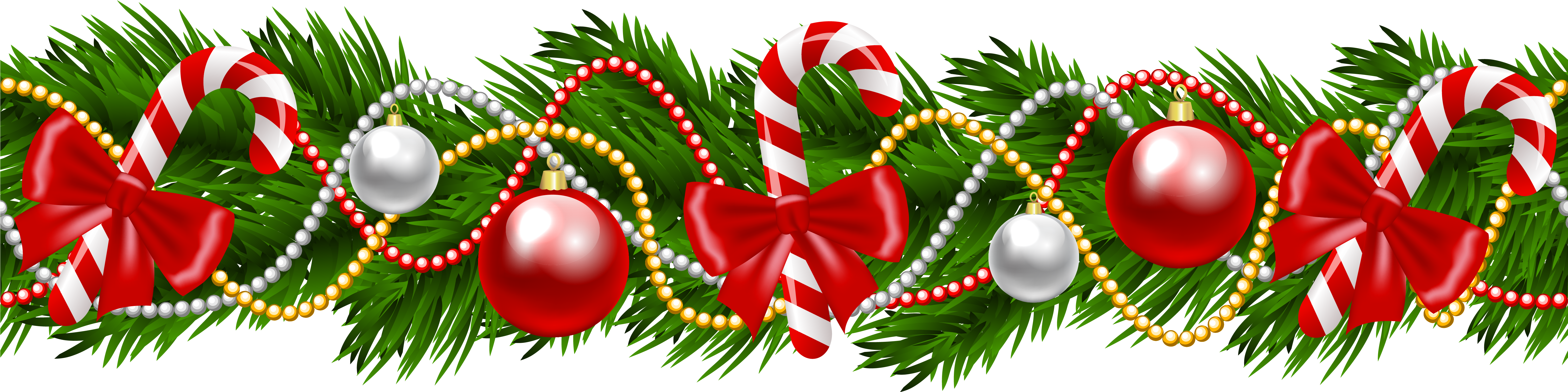 Download Garland Christmas Png Christmas Garland Transparent