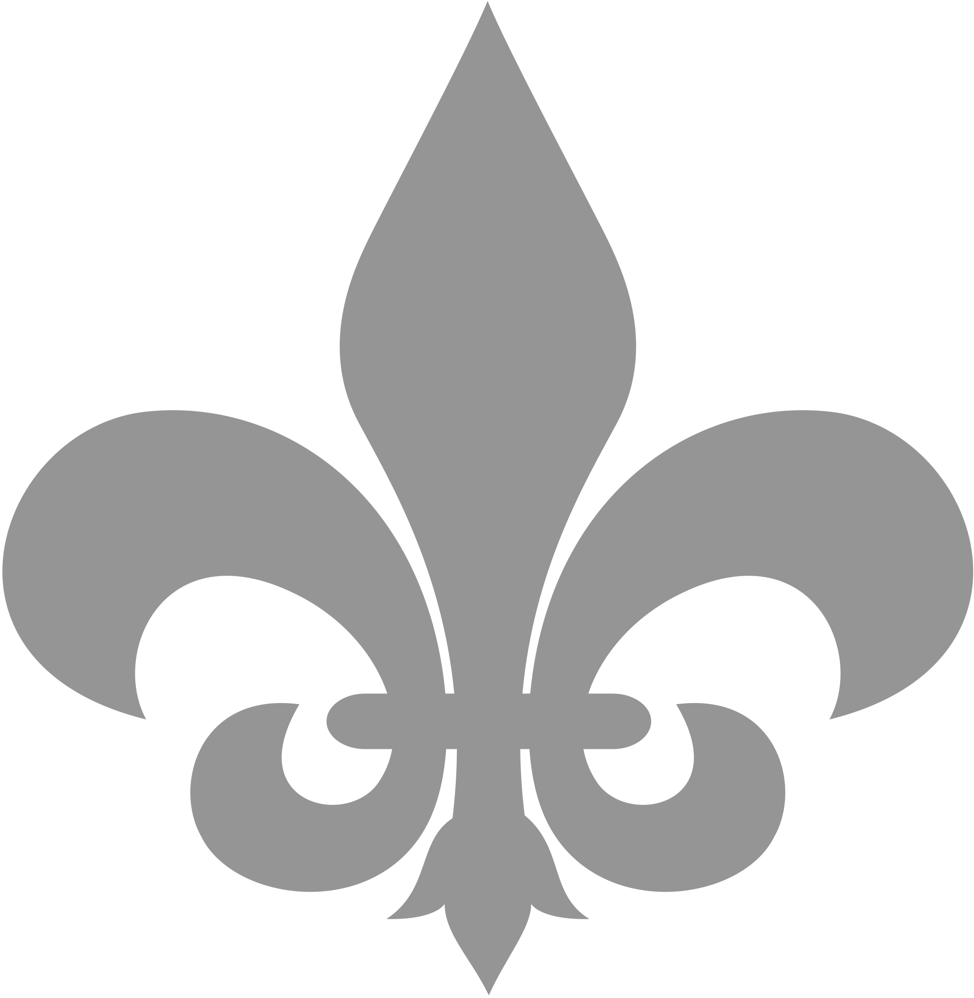 La Fleur De Lys Hotelroomsearch - Flor De Lis Scout (2000x2051), Png Download