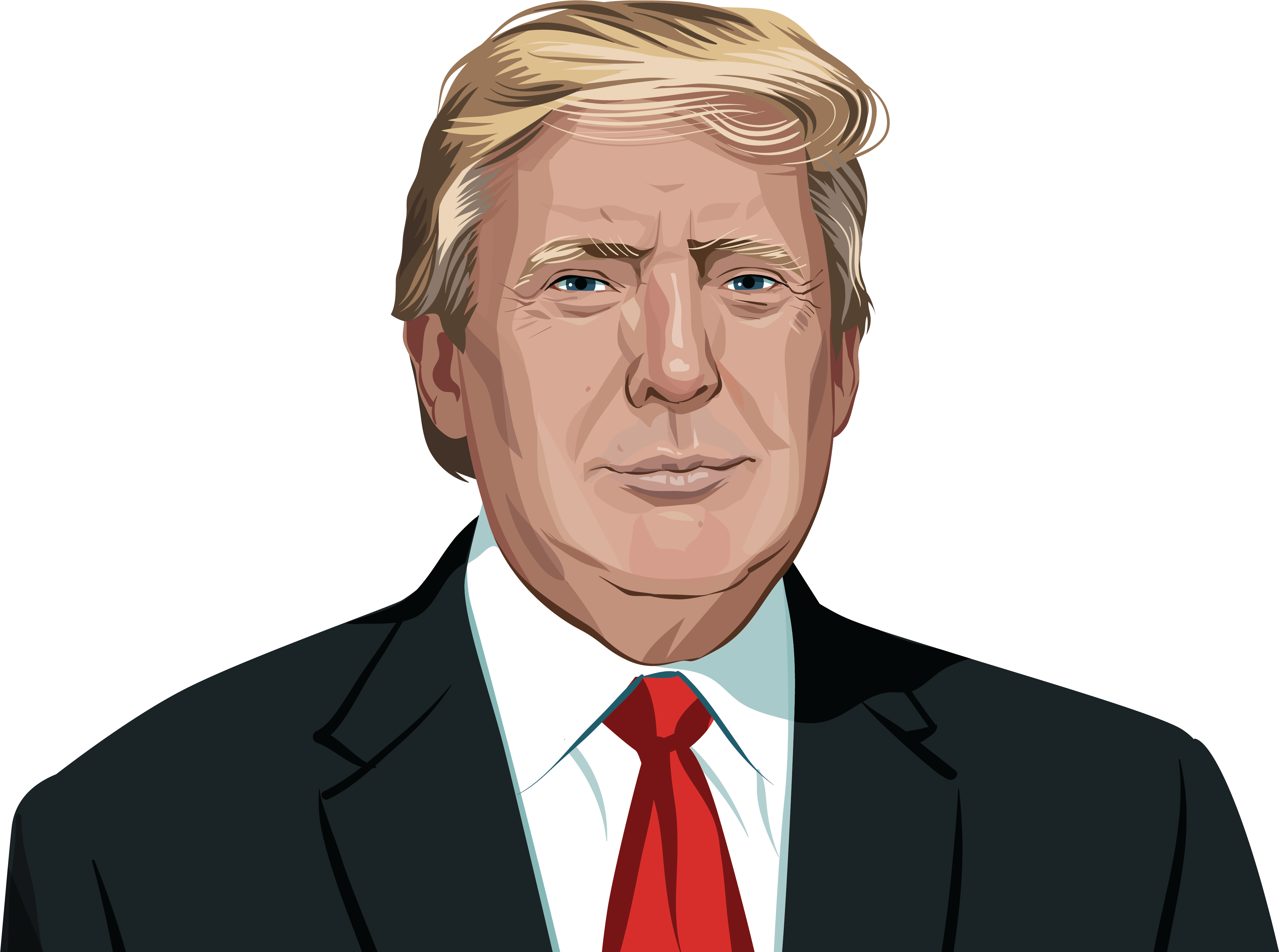 Donald Trump Icon Png - Trump Insurance For Everybody (4375x3375), Png Download