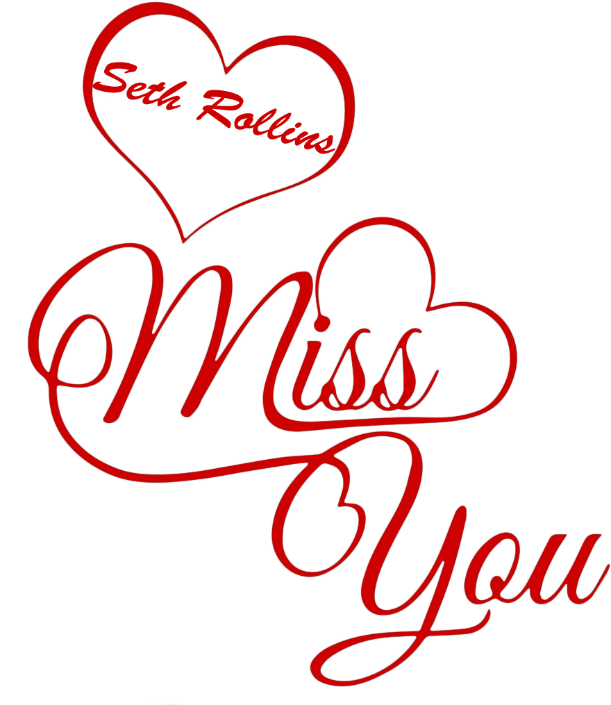 Seth Rollins Miss You Name Png - Magenta (pink) 1 1/2" X 2" Cling Rubber Stamp, Free (912x1036), Png Download