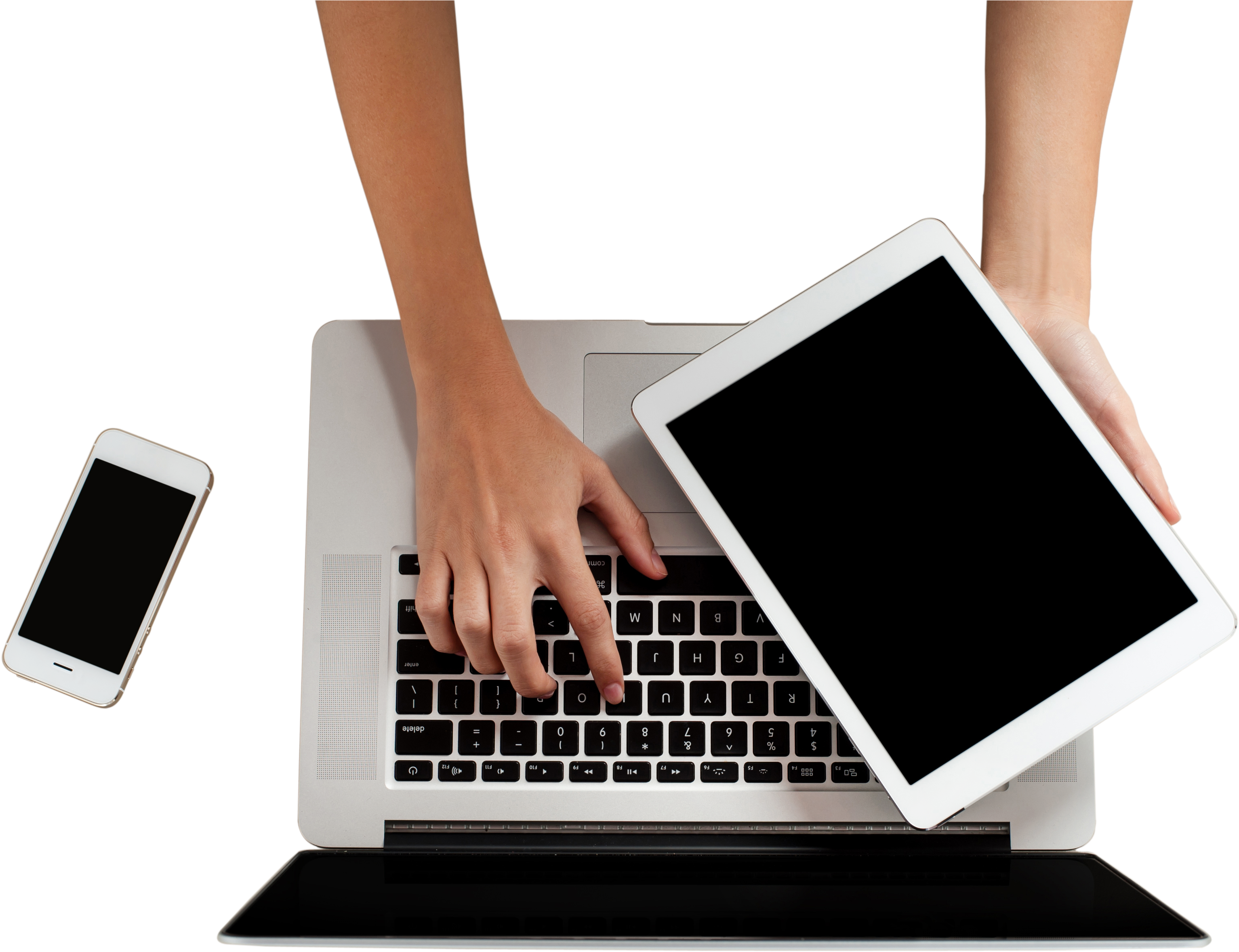 Macbook Pro Keyboard (3301x2641), Png Download
