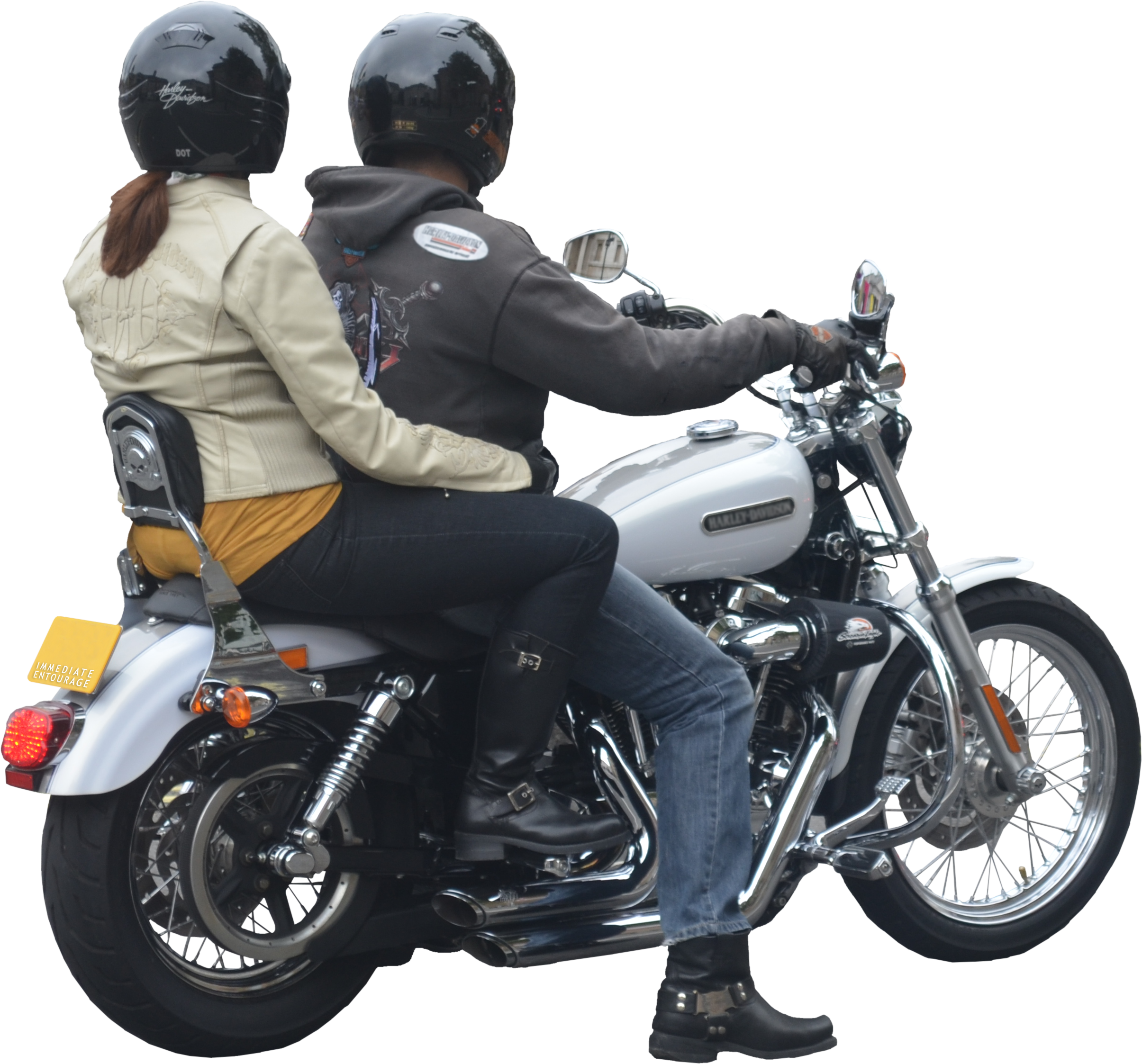 Motorcycle Transparent Png - Man On Motorcycle Png (2409x2409), Png Download