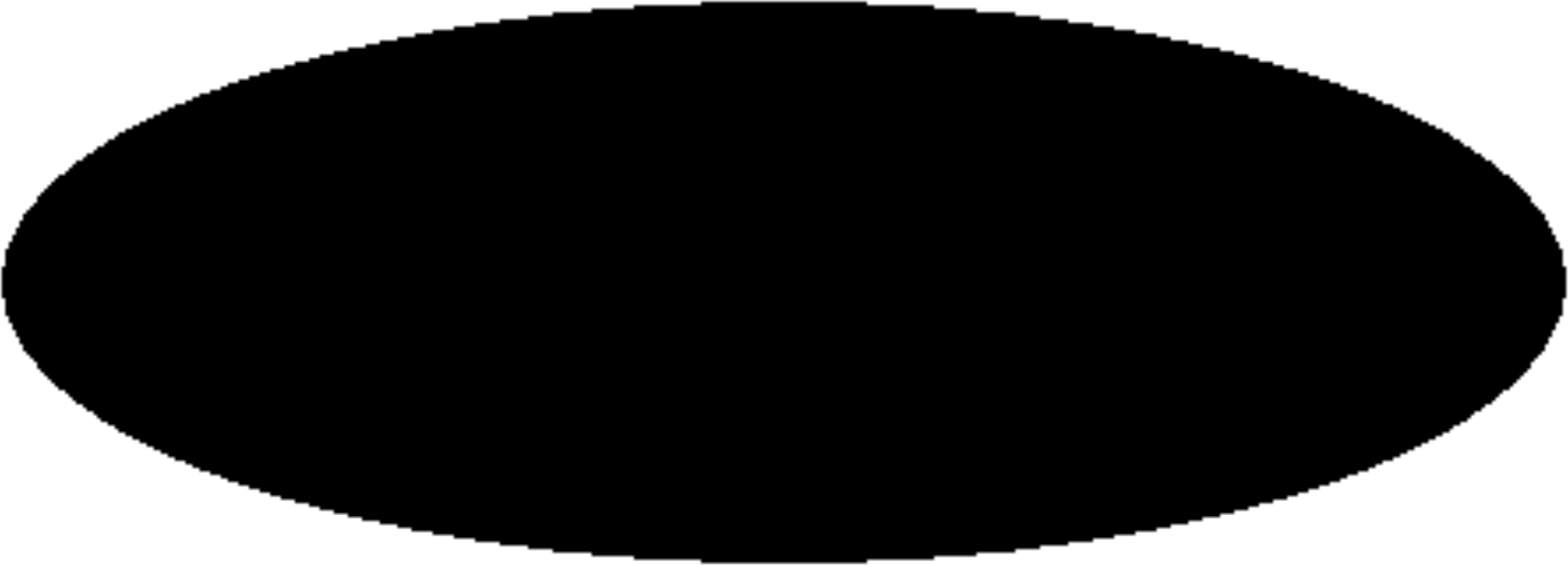 Oval Big Png - Full Moon In Calendar (2234x805), Png Download
