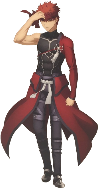 Archer Install Shirou - Fate Kaleid Liner Prisma Illya Shirou Emiya Archer (433x661), Png Download