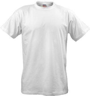 white t shirt transparent background