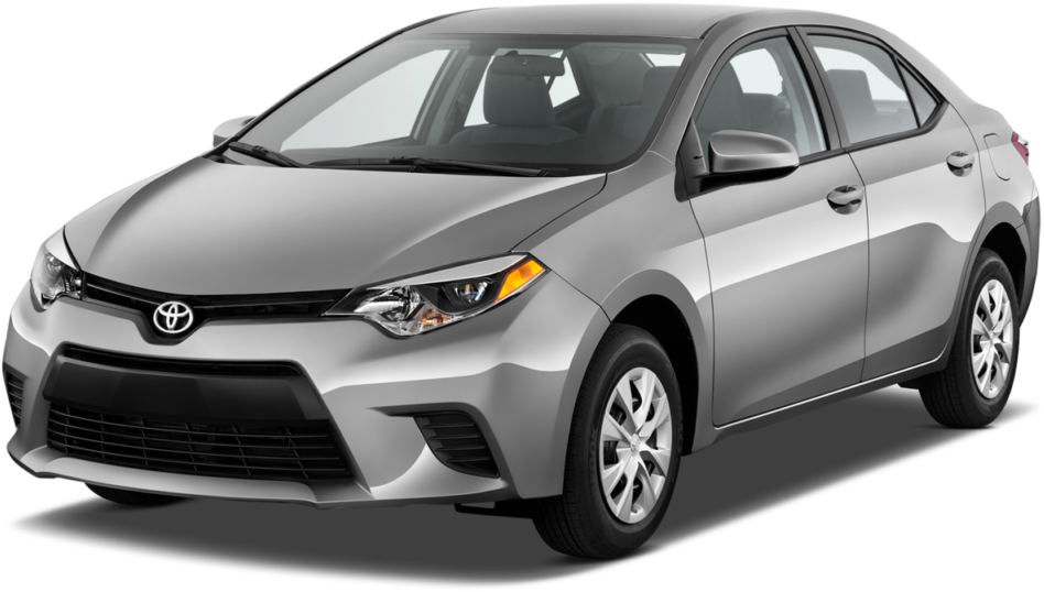 Toyota Png Clipart - Toyota Corolla 2016 Grey (1024x768), Png Download