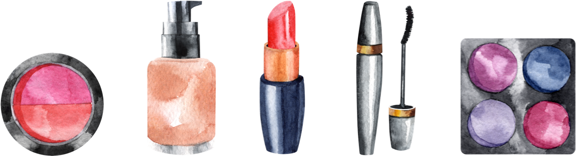 No Makeup - Nail Polish (1280x400), Png Download