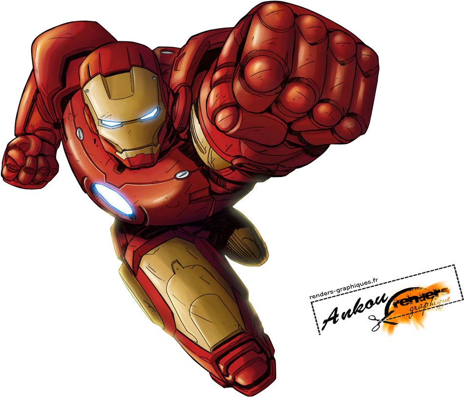 Marvel Png Iron Man (1005x876), Png Download