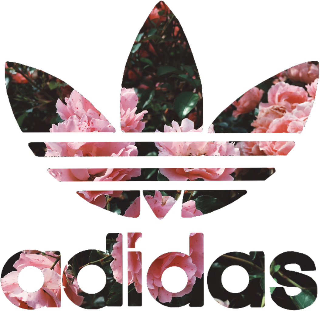 Adidas Floral Collection Flower - Adidas Originals (1054x1024), Png Download