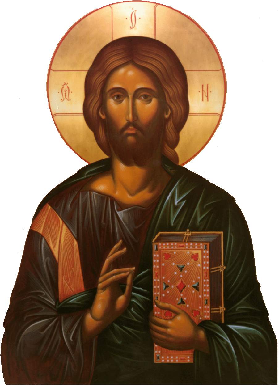 Christianity - Greek Orthodox Icons Jesus (932x1281), Png Download