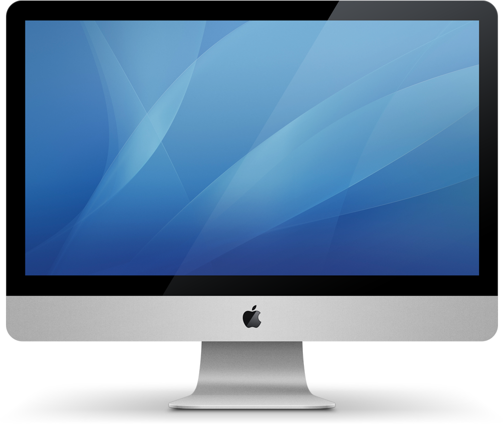 Apple Lcd Png Image - Monitor Png (1024x1024), Png Download