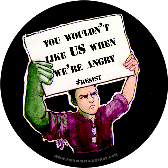 Bruce Hulk Protest - Upc Mediabox Hd Dvr (750x750), Png Download