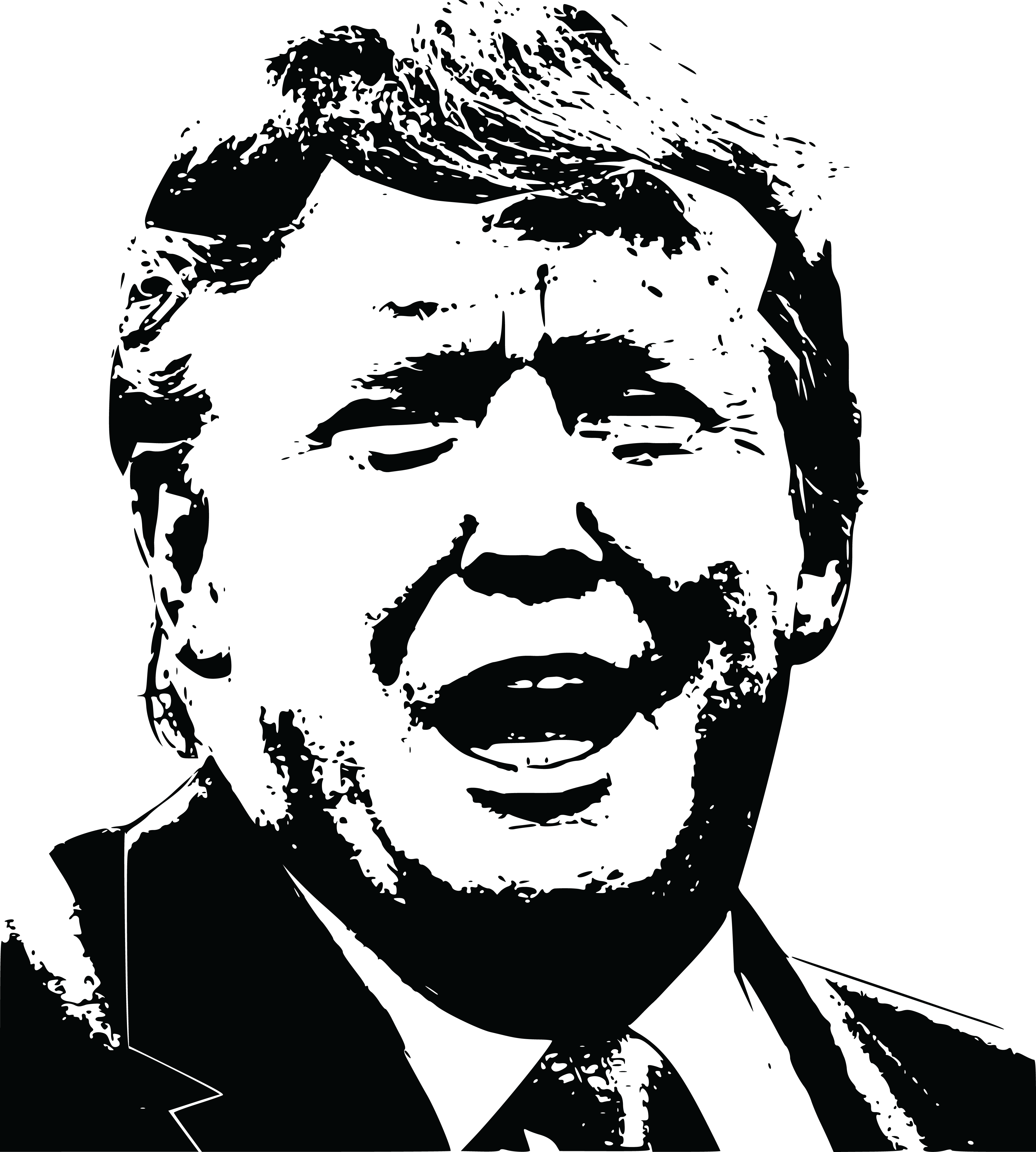 Free Clipart Of The President Of The United States, - Its Not Nice To Make Fun Of Retarded People (4000x4448), Png Download