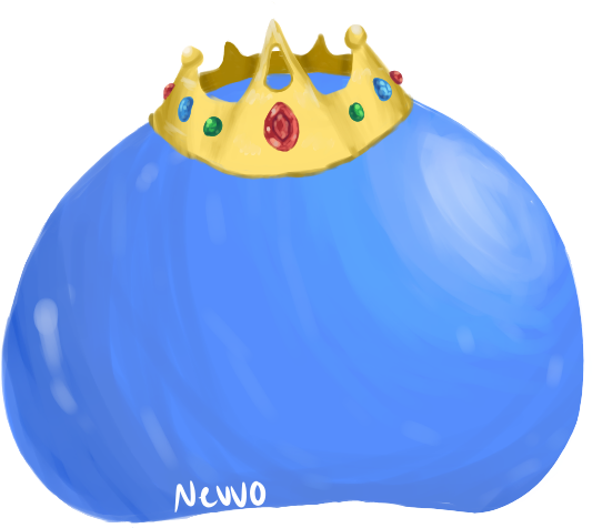 Terraria King Slime Png - Terraria Slime King (608x561), Png Download