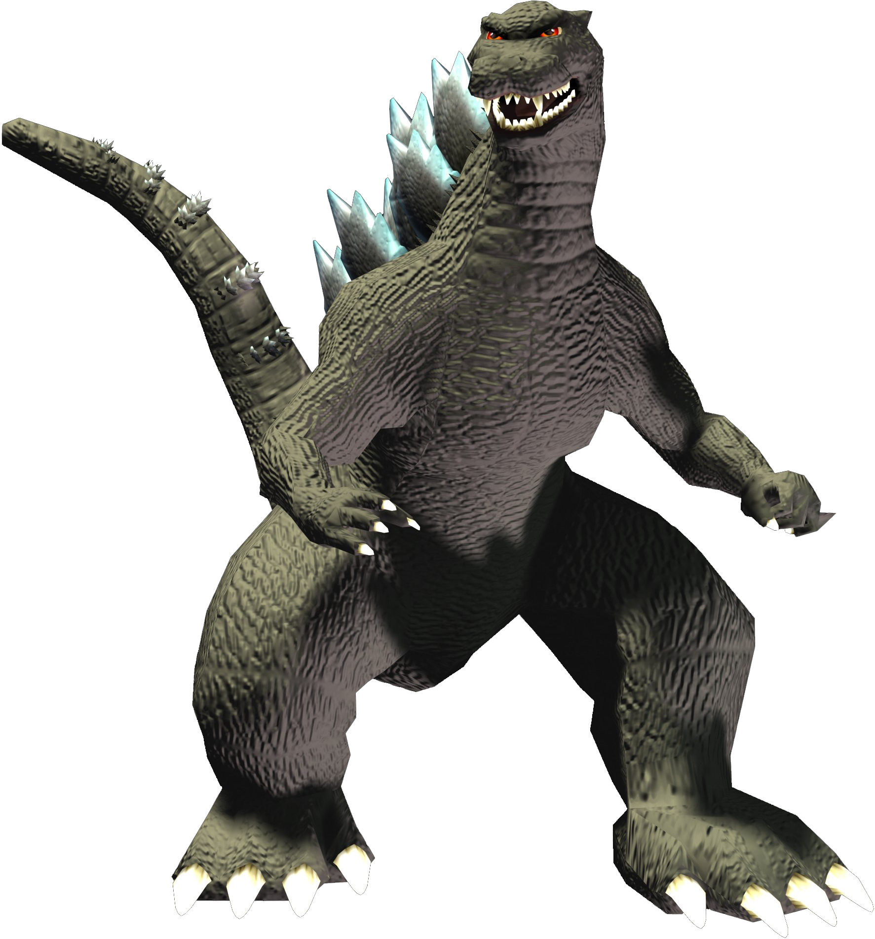 Godzilla 90s - Earth Godzilla Toy (1849x2004), Png Download