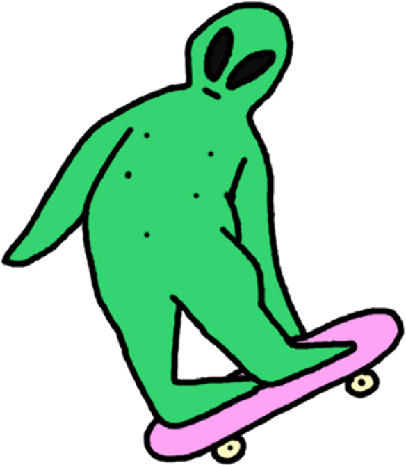 Png Alien Picture Freeuse Library - Ripndip Alien Png (1024x1024), Png Download