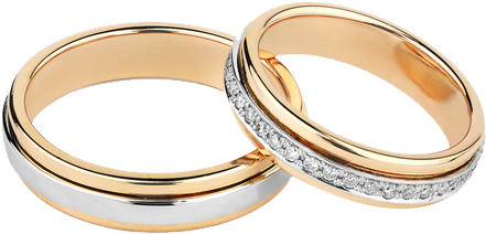 Wonderful Wedding Rings - Elegant Wedding Ring Designs (500x296), Png Download
