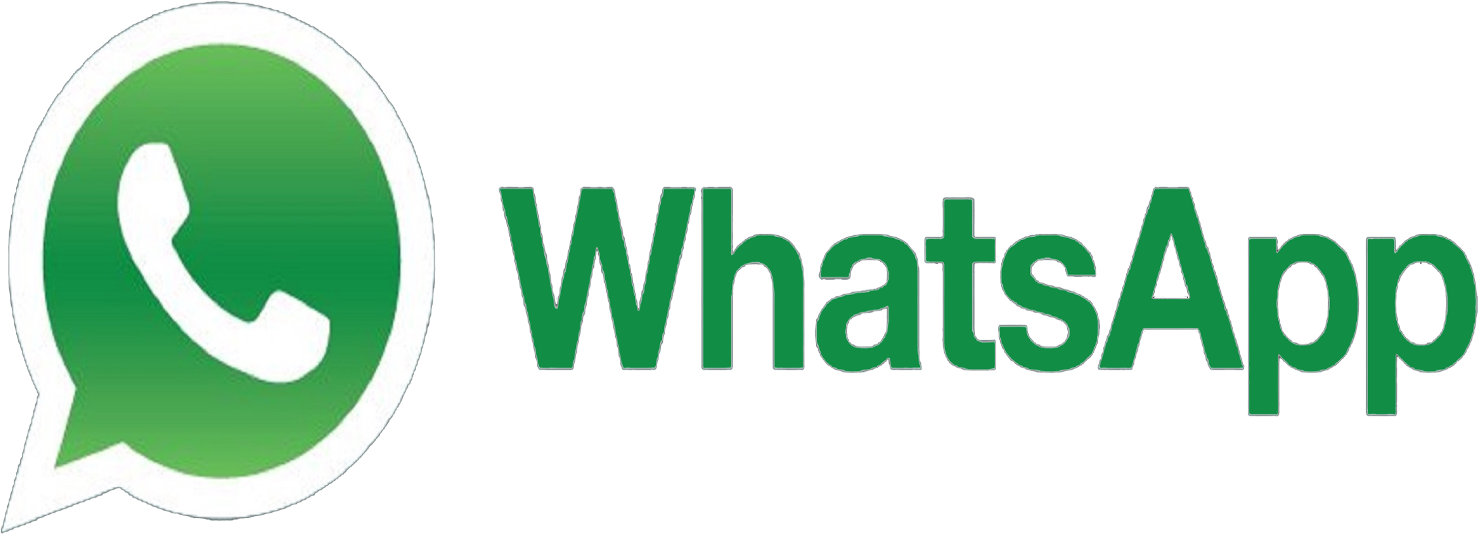 Whatsapp Logo 3 - Transparent Spotify Png Logo (2911x1057), Png Download