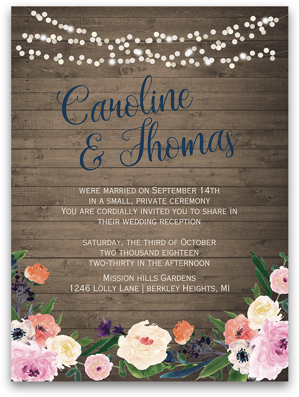 Wedding Invitation (900x900), Png Download
