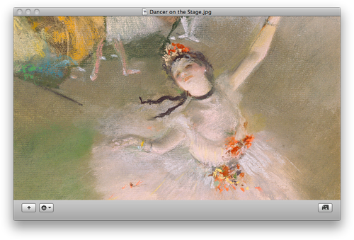 Mac Image Watermark - Edgar Degas (500x339), Png Download