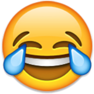 Crying With Laughing Emoji (400x400), Png Download