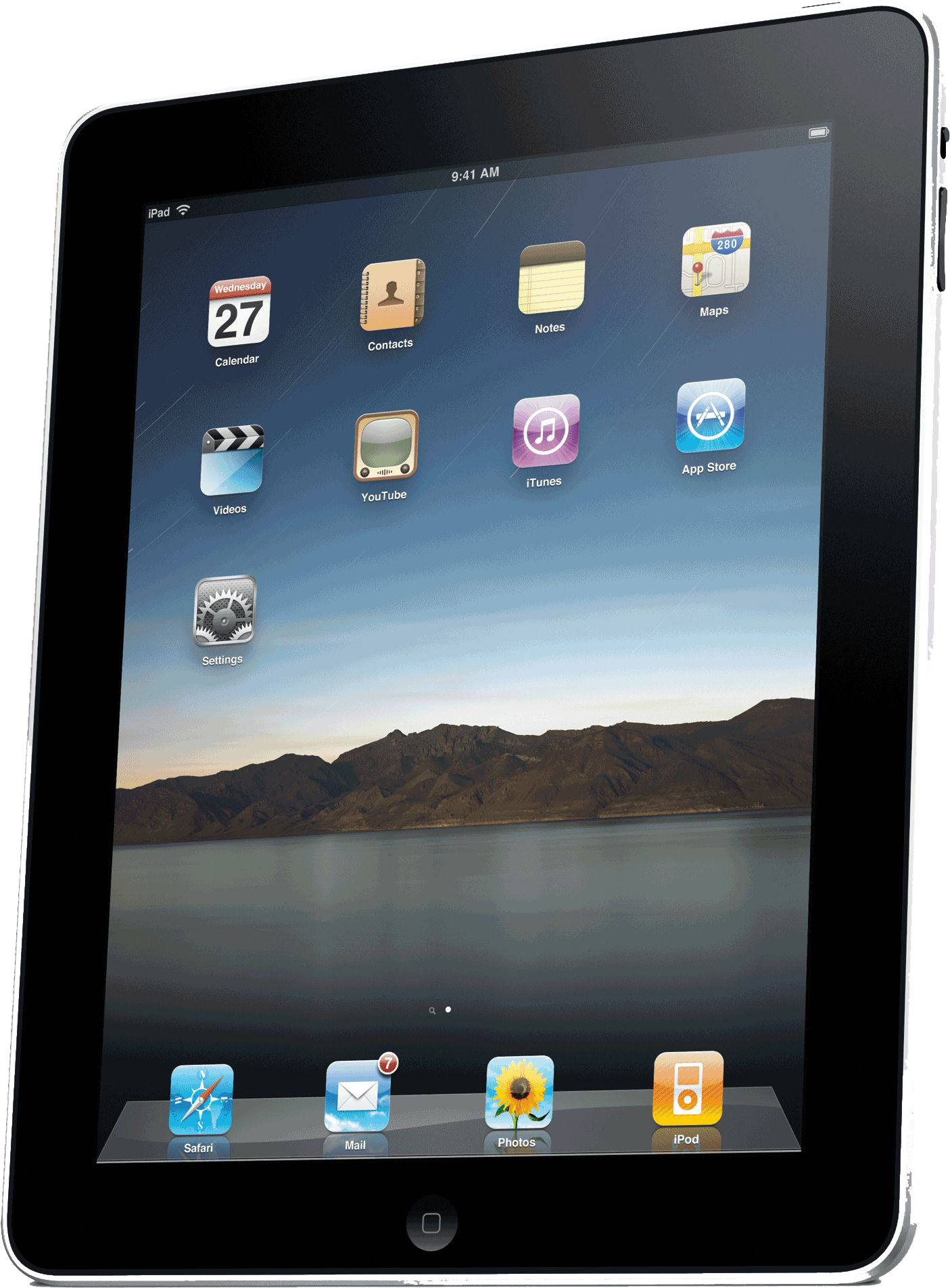 Ipad Tablet Png Clipart - Apple Ipad (2400x2400), Png Download