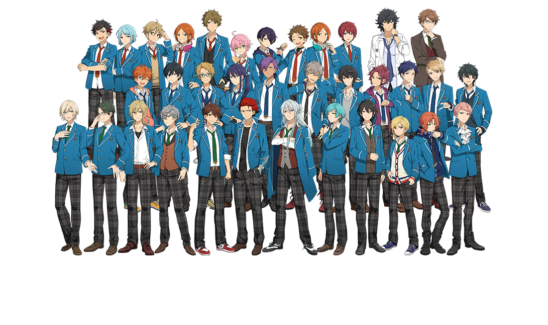 All Characters 1st Anniversary Thank You - Student (1100x700), Png Download