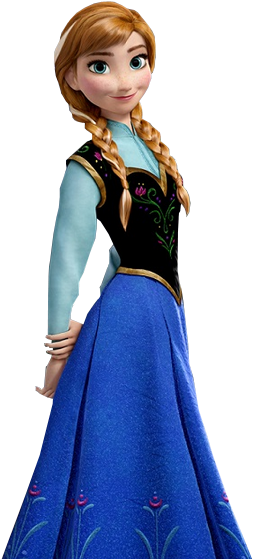 Disney Anna Frozen Png - Anna Clipart (316x576), Png Download