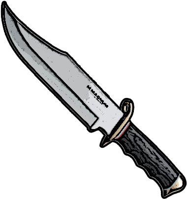 Hunting Knife - Hunting Knife Png (472x472), Png Download
