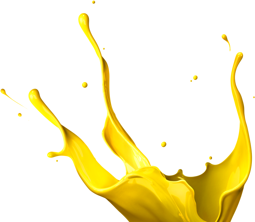 Gold Paint Drip Png Svg Royalty Free Download Yellow Color Splash Png