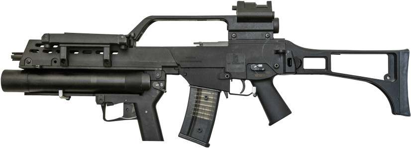 Free Png Grenade Launcher Gun Png Images Transparent - Gun Png (850x327), Png Download