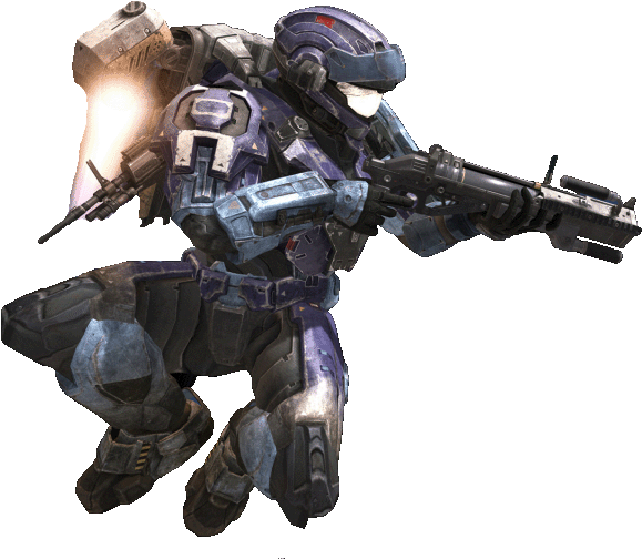 Reach Mpbeta Jetpack02 - Halo En Png (632x529), Png Download