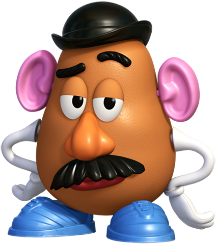 Graphic Transparent Library Disney Wiki Fandom Powered - Mr Potato Head Png (664x560), Png Download