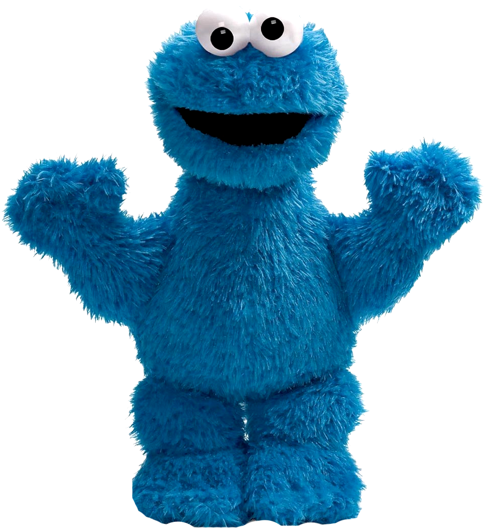 Cookiemonster - Cookie Monster Plush Toy – Sesame Street Toys (1000x1129), Png Download