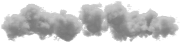 Moon In The Clouds - Nuage De Fumée Png (640x480), Png Download