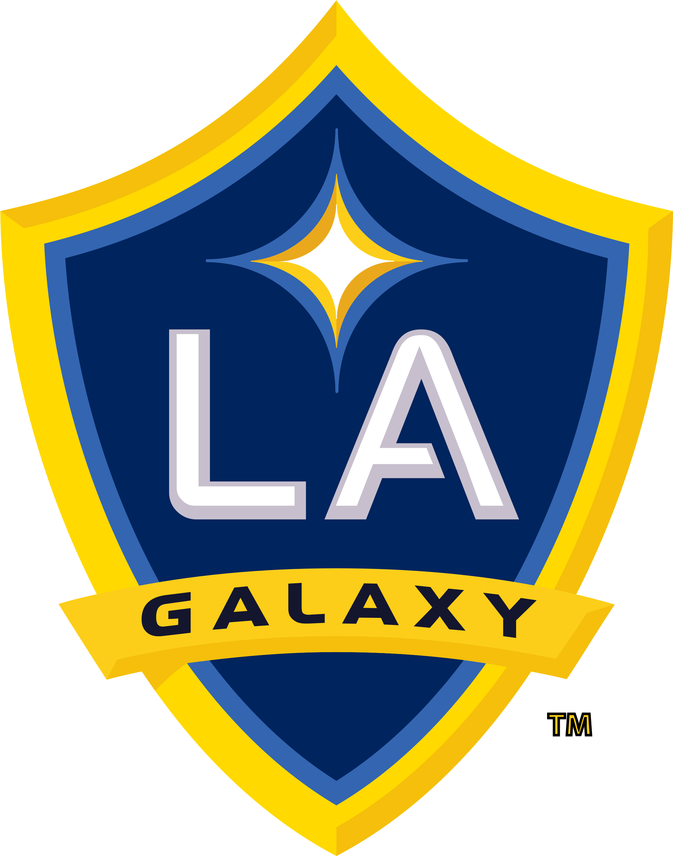 La Galaxy Logo Transparent - La Galaxy Logo Png (2400x3000), Png Download