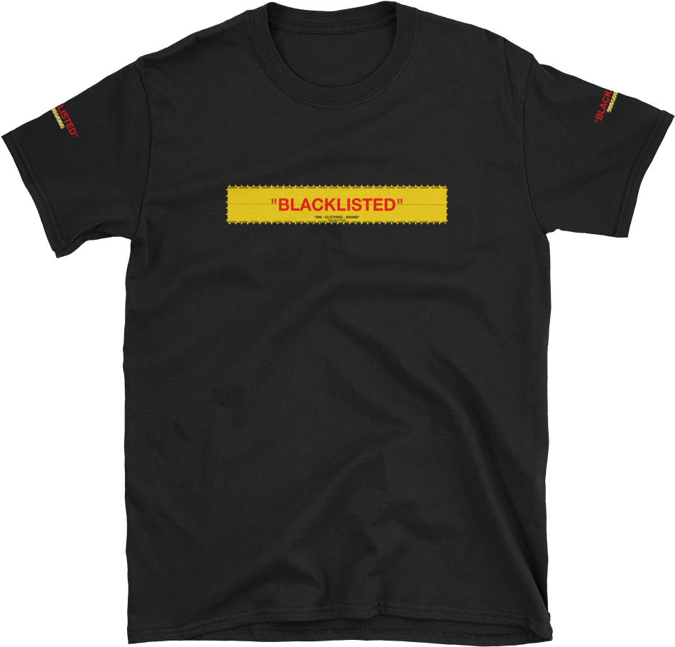 Image Of Blacklisted Rin Exclusive (2018 Collection) - Ninja - 3 Shirt Colors (1000x1000), Png Download