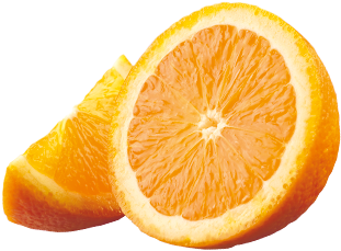 Orange Slice Free Png Image - Orange Png (527x340), Png Download