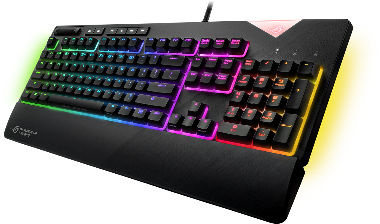 Rog Strix Flare - Asus 鍵盤 (500x500), Png Download