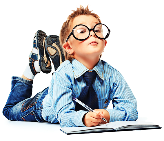Kid Writers (565x523), Png Download